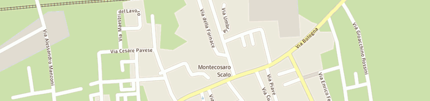 Mappa della impresa suolificio d'oc srl a MONTECOSARO