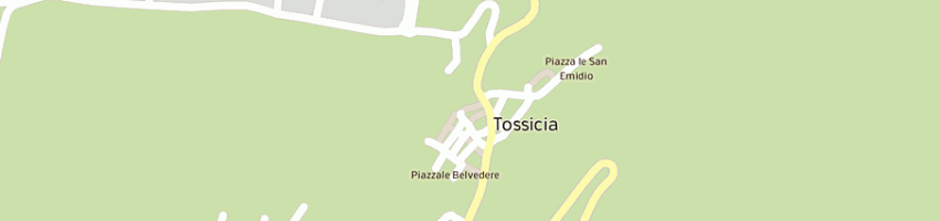 Mappa della impresa danese pietro a TOSSICIA