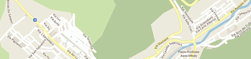 Mappa della impresa delle coste sandro a PESCINA