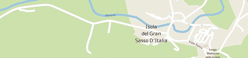 Mappa della impresa prince pub a ISOLA DEL GRAN SASSO D ITALIA