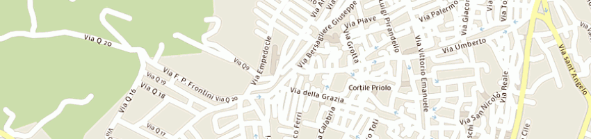 Mappa della impresa scuola materna a FAVARA