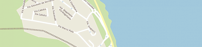 Mappa della impresa agenzia riviera del conero di andreani roberto a PORTO RECANATI