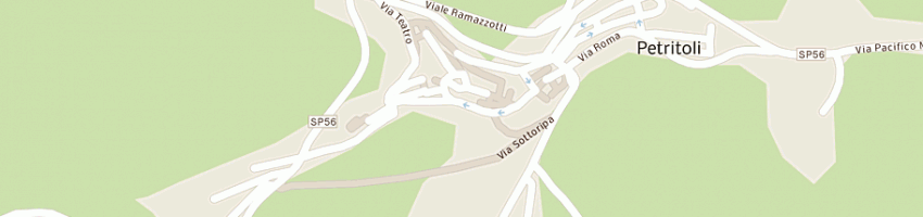Mappa della impresa romanelli felice a PETRITOLI