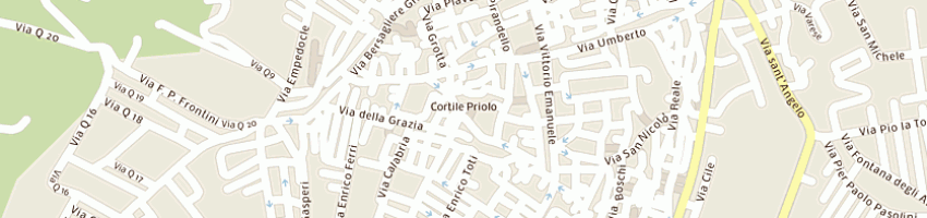 Mappa della impresa siciliana gessi di chianetta giovanni e c sas a FAVARA