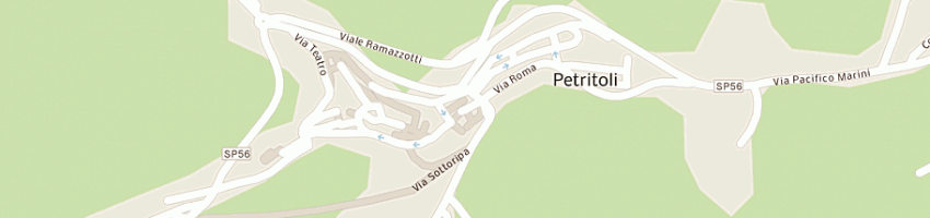Mappa della impresa omnitransport di pistilli daniele a PETRITOLI