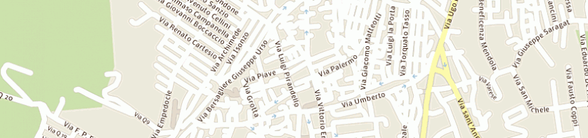 Mappa della impresa crapanzano giovanni a FAVARA
