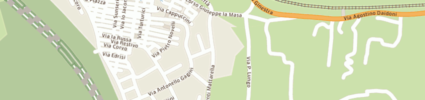 Mappa della impresa rdc systems sas di di blasi giovan battista e c a PALERMO