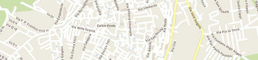 Mappa della impresa sanfilippo flli snc a FAVARA