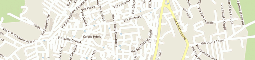 Mappa della impresa buttice' emanuele a FAVARA