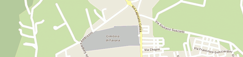 Mappa della impresa zambito marsala antonio a FAVARA