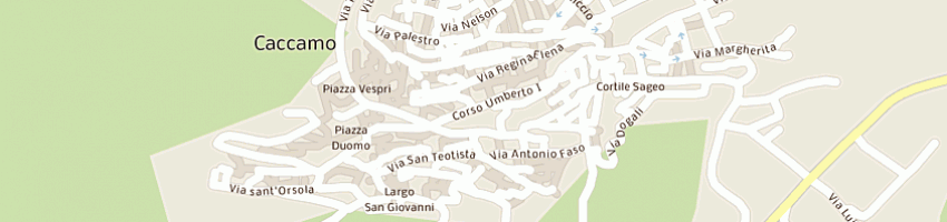 Mappa della impresa banca banco di sicilia a CACCAMO
