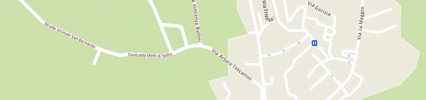 Mappa della impresa abitaria srl a PONTECORVO