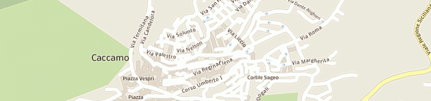 Mappa della impresa anello michelangelo a CACCAMO