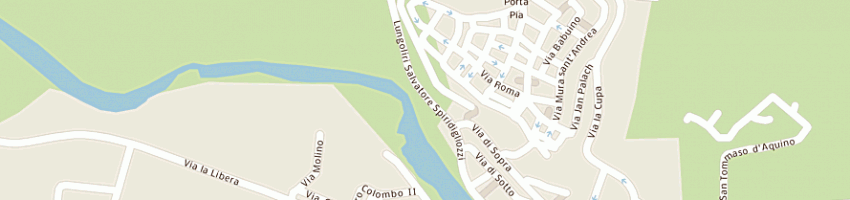 Mappa della impresa impresa verde frosinone srl a PONTECORVO