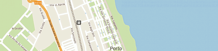 Mappa della impresa foster srl a RECANATI
