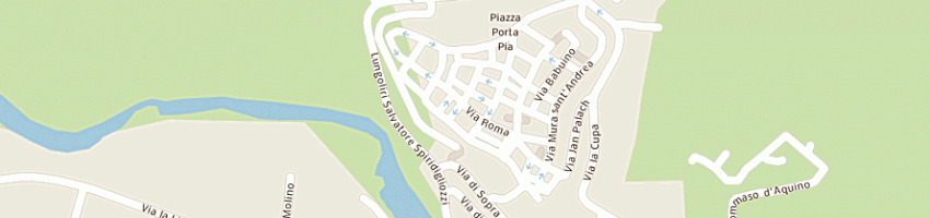 Mappa della impresa bracciale lucio a PONTECORVO