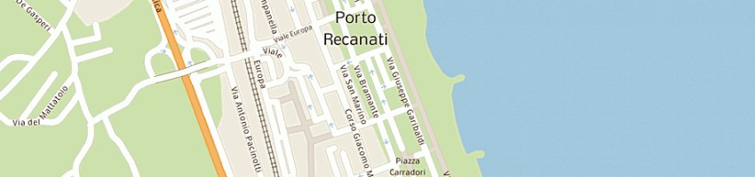 Mappa della impresa societa' bocciofila don bosco a MACERATA