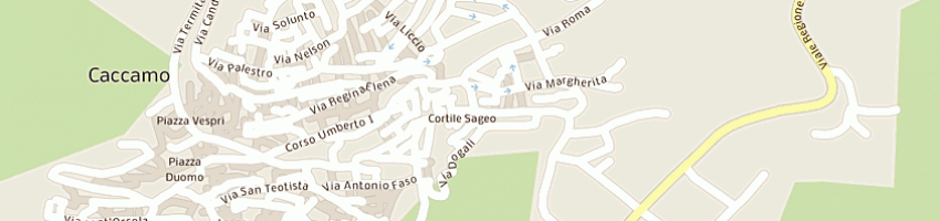 Mappa della impresa canzone giuseppe a CACCAMO