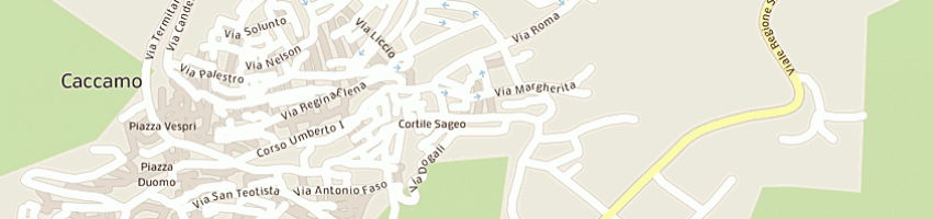 Mappa della impresa filippi giuseppe a CACCAMO