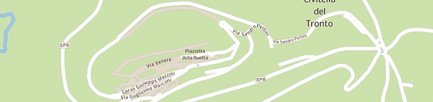 Mappa della impresa elettromeccanica adriatica spa a CIVITELLA DEL TRONTO
