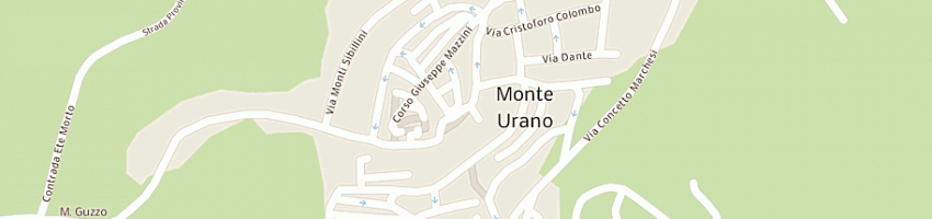 Mappa della impresa minnoni roberta a MONTE URANO