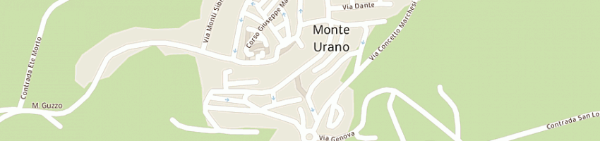 Mappa della impresa rappresentanza pellami gallucci elmo a MONTE URANO