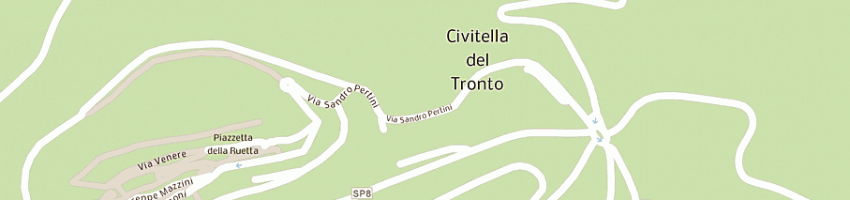 Mappa della impresa di mercurio palma e c sas a CIVITELLA DEL TRONTO