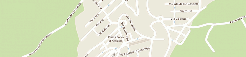 Mappa della impresa carabinieri a MONTE URANO