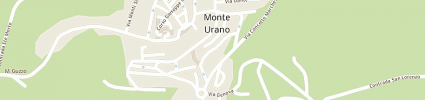 Mappa della impresa cecchetti e c snc a MONTE URANO
