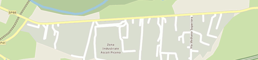 Mappa della impresa ceci siderurgica (srl) a MALTIGNANO