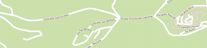 Mappa della impresa alessandri mori mirella a COSSIGNANO