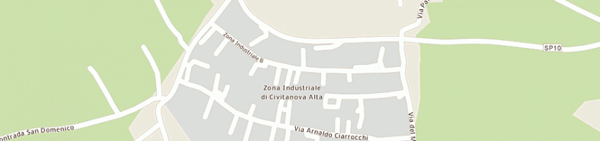 Mappa della impresa bamardue di corvaro e csas a CIVITANOVA MARCHE