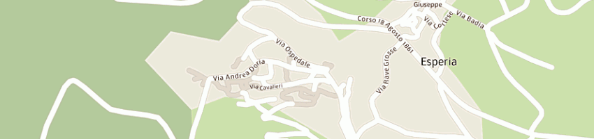 Mappa della impresa di giorgio davide a ESPERIA