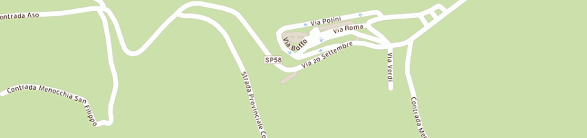 Mappa della impresa mobili rastelli di rastelli giancarlo a CARASSAI