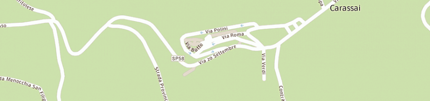 Mappa della impresa azienda sanitaria usl 12 s benedetto del tronto a CARASSAI