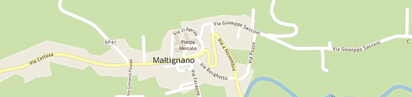 Mappa della impresa paloschi giordano a MALTIGNANO