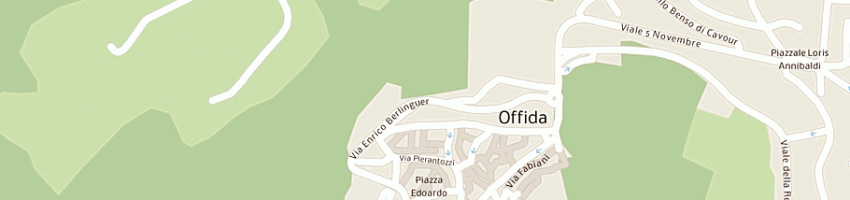 Mappa della impresa gentili bruno a OFFIDA