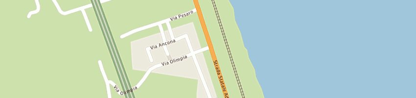 Mappa della impresa giampaoli nazzareno a POTENZA PICENA