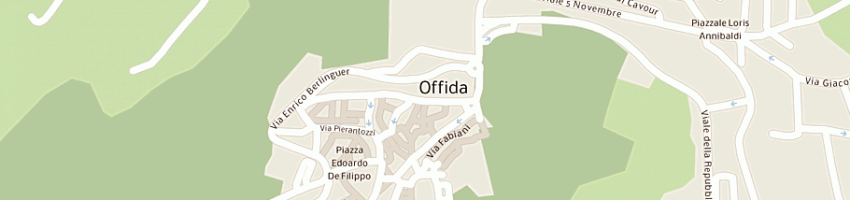Mappa della impresa azienda sanitaria locale usl n13 a OFFIDA