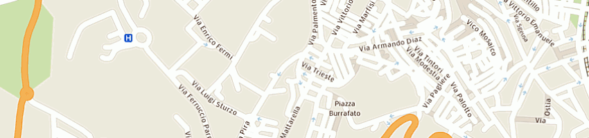Mappa della impresa gatto vincenzo rappresentanze3 a TERMINI IMERESE