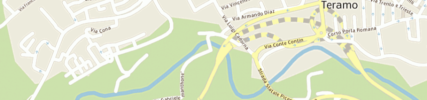 Mappa della impresa ristorante tre stelle a TERAMO