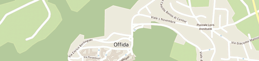 Mappa della impresa officine bruni di bruni egidio a OFFIDA