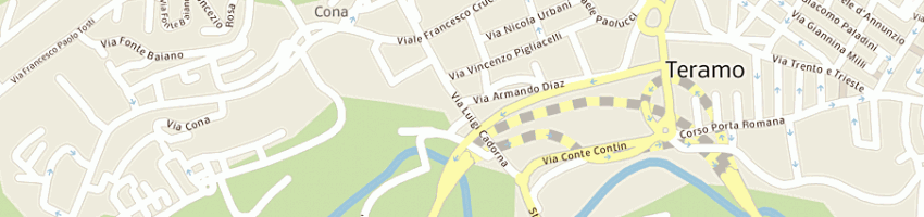 Mappa della impresa vigili del fuoco - comando provinciale a TERAMO