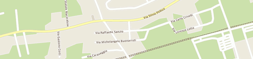 Mappa della impresa autocarrozzeria capozucca franco e giammario e c snc a CIVITANOVA MARCHE