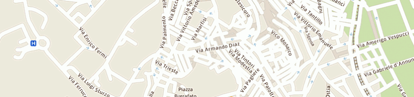 Mappa della impresa il bruco di irene pericolo a TERMINI IMERESE