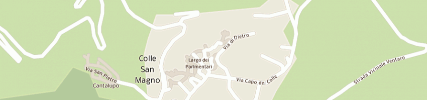 Mappa della impresa la casetta nel bosco di cenci federica e c sas a COLLE SAN MAGNO