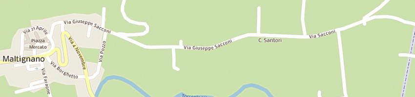 Mappa della impresa agritalia sas di pizzingrilli e c a MALTIGNANO