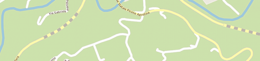 Mappa della impresa magazzini gabrielli spa a TERAMO