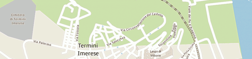 Mappa della impresa lo re stefano a TERMINI IMERESE