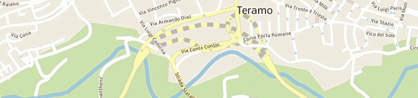 Mappa della impresa ristorante il corsaro nero a TERAMO